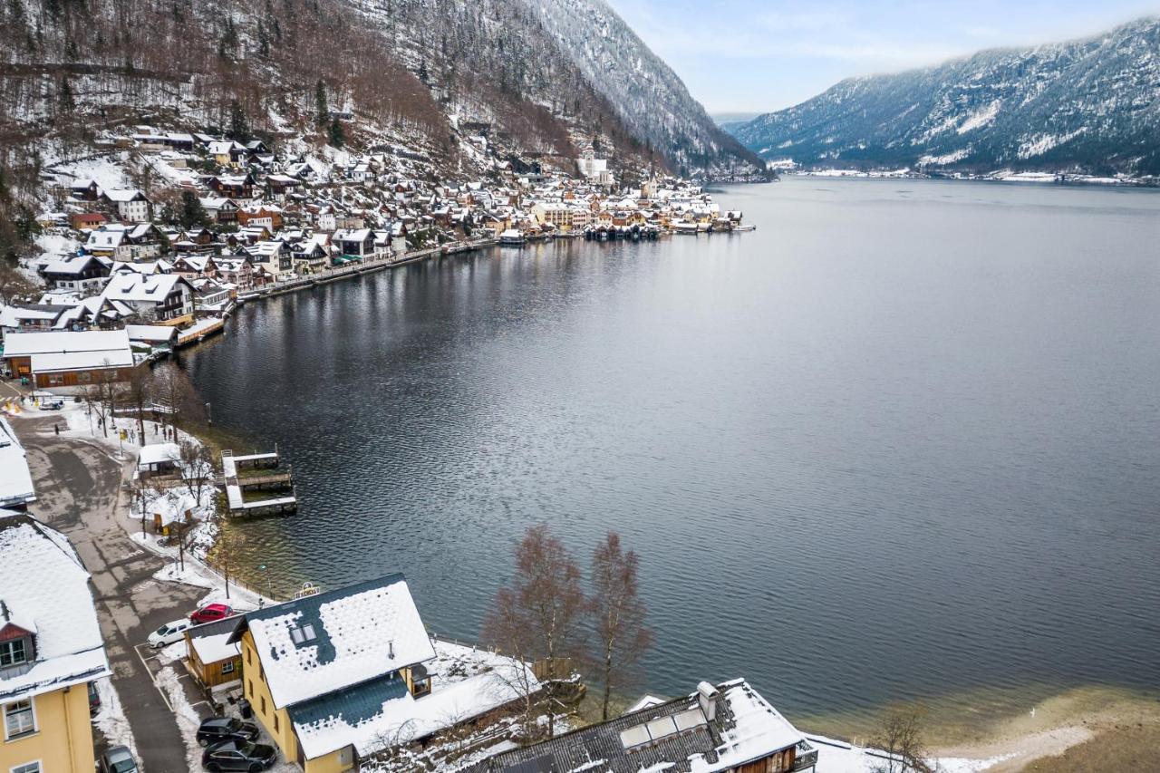 Hallstatt Lakeside Top 6 - Zimmer Mit Balkon Bagian luar foto